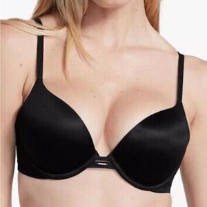 Victoria’s Secret diamonte black Very Sexy push-up bra size 32DD